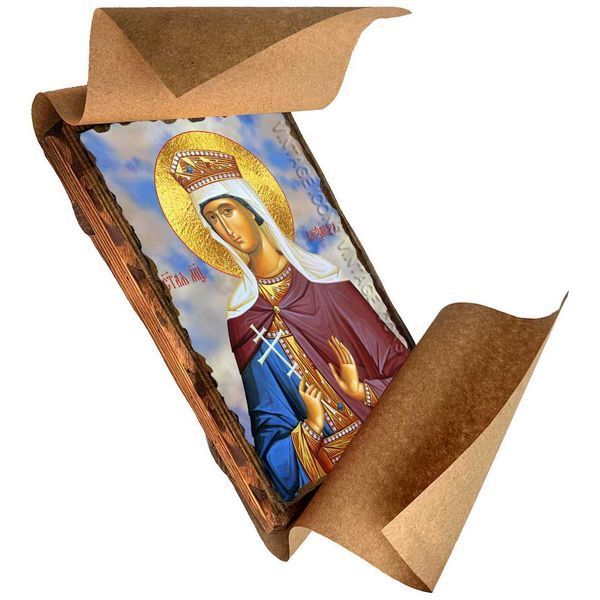 Ікона Олександра Римська ,ікона на дереві 130х170 мм (3450-1) 3450 фото
