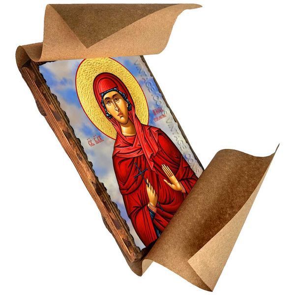 Агафия Кушеловская, блаженная, икона на дереве 130х170 мм (Н-1149-1) Н-1149 фото