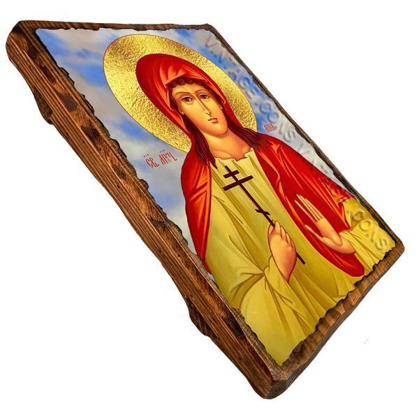 Ікона Алла Свята Мучениця Готфская ,ікона на дереві 130х170 мм (1042-1) 1042 фото