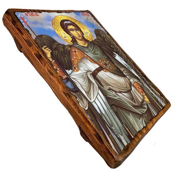 Ікона Архангел Михаїл ,ікона на дереві 130х170 мм (1825-1) 1825 фото