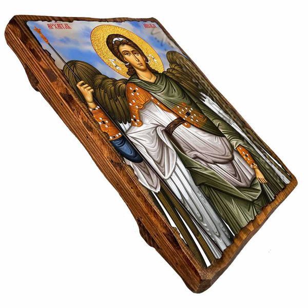 Михаил Архангел (Архистратиг), икона на дереве 130х170 мм (Н-1825-1) Н-1825 фото