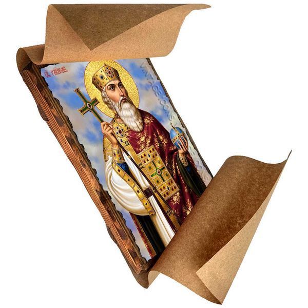 Володимир, рівноапостольний князь, ікона на дереві 130х170 мм (Н-4215-1) Н-4215 фото