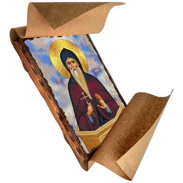 Ікона Даниїл (Данило) Стовпник Святий ,ікона на дереві 130х170 мм (1028-1) 1028 фото
