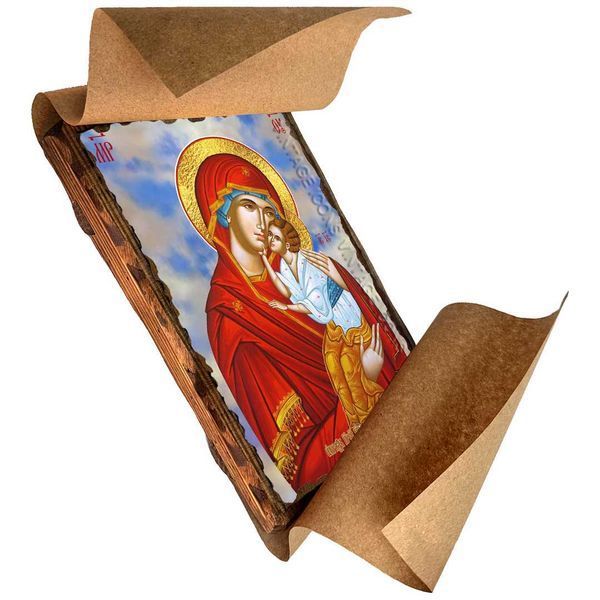 Ярославская икона Божией Матери ,икона на дереве 130х170 мм (3358-1) 3358 фото