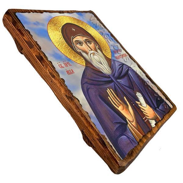 Ікона Авва Дорофей Палестинський ,ікона на дереві 130х170 мм (3440-1) 3440 фото