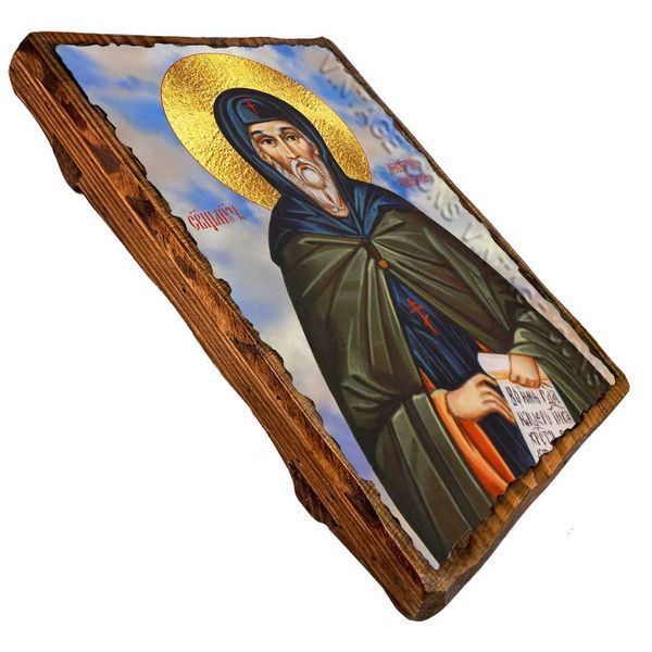 Икона Леонтий Никейский священномученик ,икона на дереве 130х170 мм (3743-1) 3743 фото