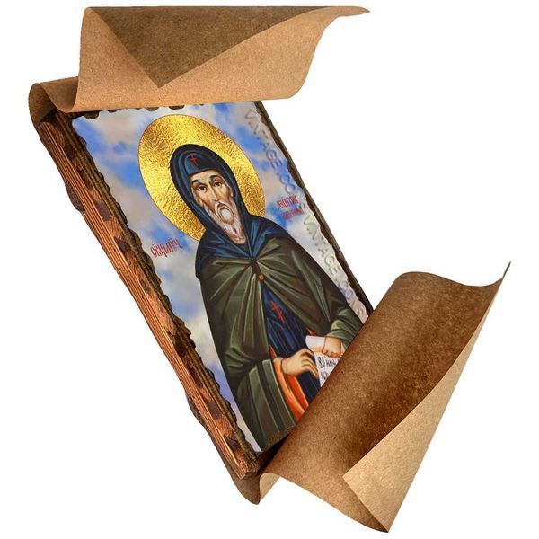 Икона Леонтий Никейский священномученик ,икона на дереве 130х170 мм (3743-1) 3743 фото