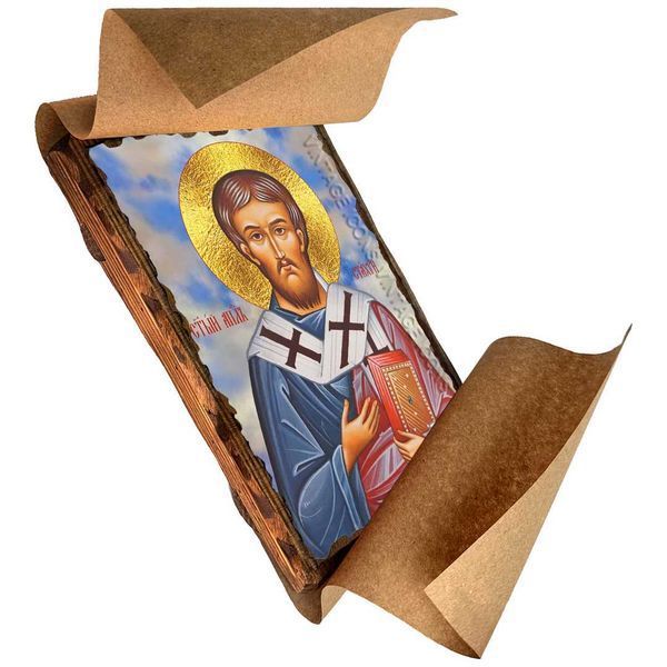 Икона Стахий апостол ,икона на дереве 130х170 мм (3756-1) 3756 фото