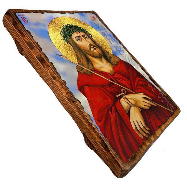 Ікона Спаситель, Ісус Христос ,ікона на дереві 130х170 мм (1854-1) 1854 фото