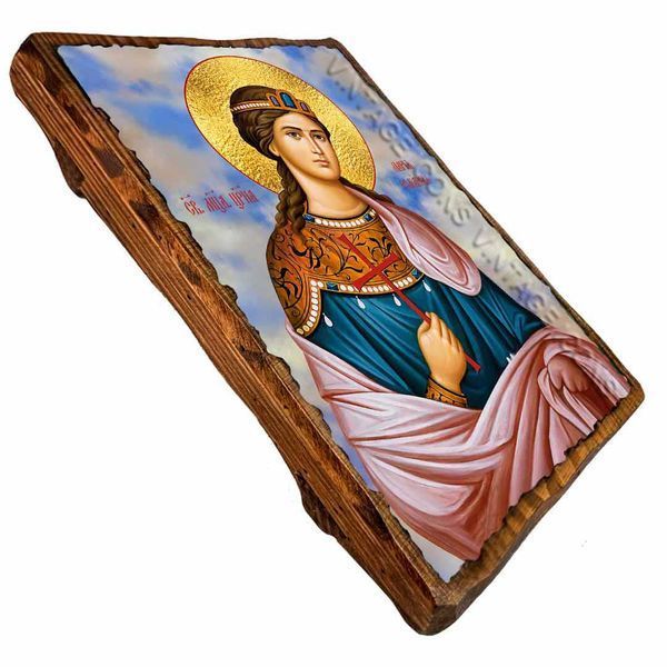 Мария Романова, великая княжна, страстотерпица, икона на дереве 130х170 мм (Н-3542-1) Н-3542 фото