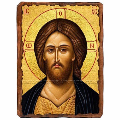 Спаситель, Ісус Христос, ікона на дереві 130х170 мм (П-1849-1) П-1849 фото