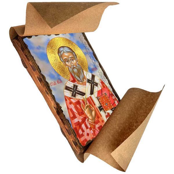 Икона Стахий апостол ,икона на дереве 130х170 мм (3757-1) 3757 фото