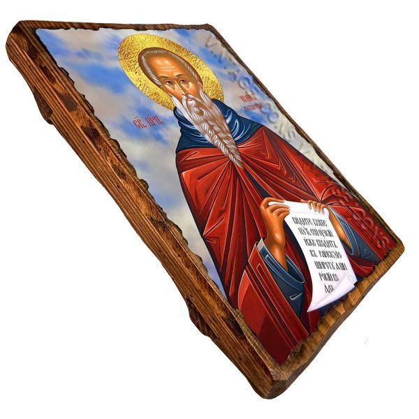 Икона Иоанн Лествичник преподобный ,икона на дереве 130х170 мм (3907-1) 3907 фото