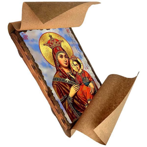 Ікона Віфлеємська ікона Пресвятої Богородиці ,ікона на дереві 130х170 мм (1084-1) 1084 фото