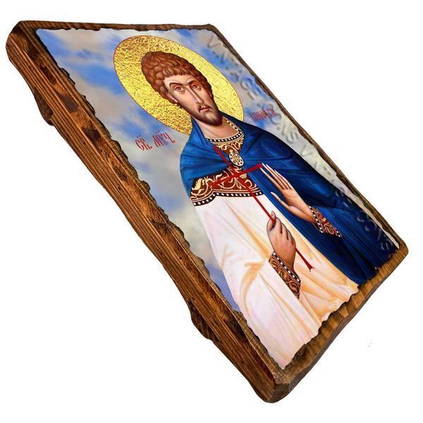 Икона Вонифатий мученик ,икона на дереве 130х170 мм (3901-1) 3901 фото