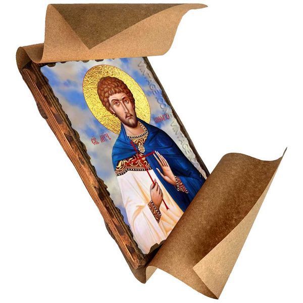 Икона Вонифатий мученик ,икона на дереве 130х170 мм (3901-1) 3901 фото