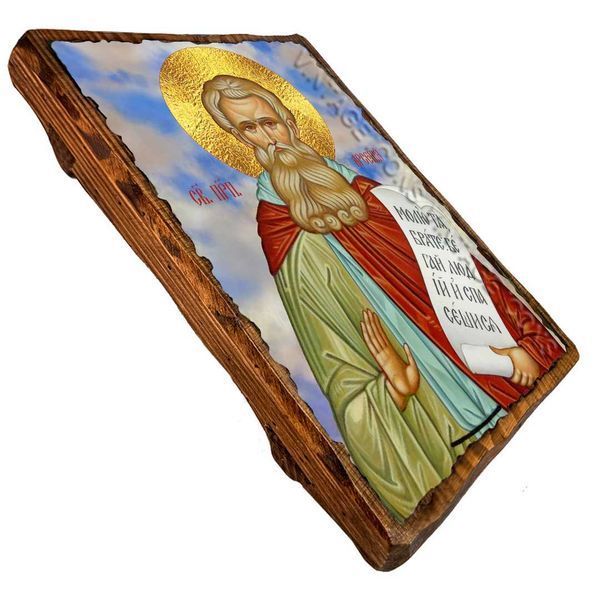 Икона Арсений Великий преподобный ,икона на дереве 130х170 мм (3896-1) 3896 фото