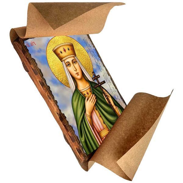Алла Готфська, мучениця, ікона на дереві 130х170 мм (Н-2903-1) Н-2903 фото