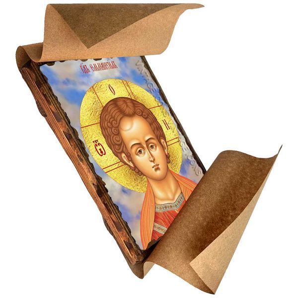 Икона Спас Эммануил ,икона на дереве 130х170 мм (3645-1) 3645 фото