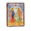 Икона Борис и Глеб ,икона на дереве 130х170 мм (3658-1) 3658 фото 6