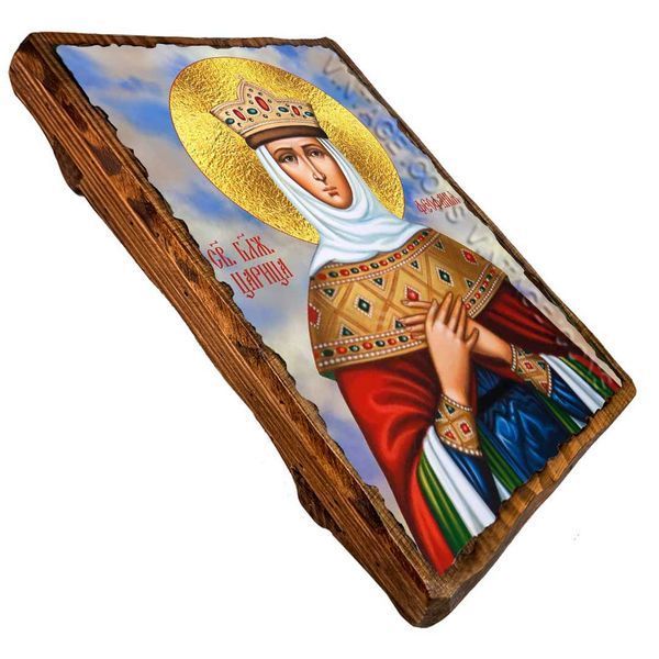Икона Феофания святая ,икона на дереве 130х170 мм (3797-1) 3797 фото