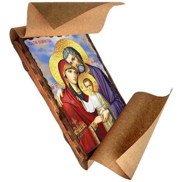 Ікона Свята Родина ,ікона на дереві 130х170 мм (3620-1) 3620 фото