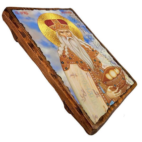Икона Мелхиседек Салимский царь ,икона на дереве 130х170 мм (3748-1) 3748 фото