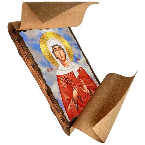 Ікона Галина Свята Коринфська ,ікона на дереві 130х170 мм (1049-1) 1049 фото