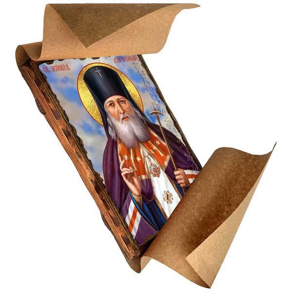 Ікона Лука Кримський Святитель ,ікона на дереві 130х170 мм (3534-1) 3534 фото
