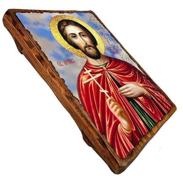 Икона Виктор Дамасский мученик ,икона на дереве 130х170 мм (3849-1) 3849 фото