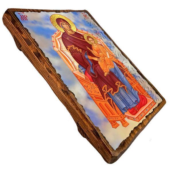 Державна Ікона Пресвятої Богородиці ,ікона на дереві 130х170 мм (1089-1) 1089 фото