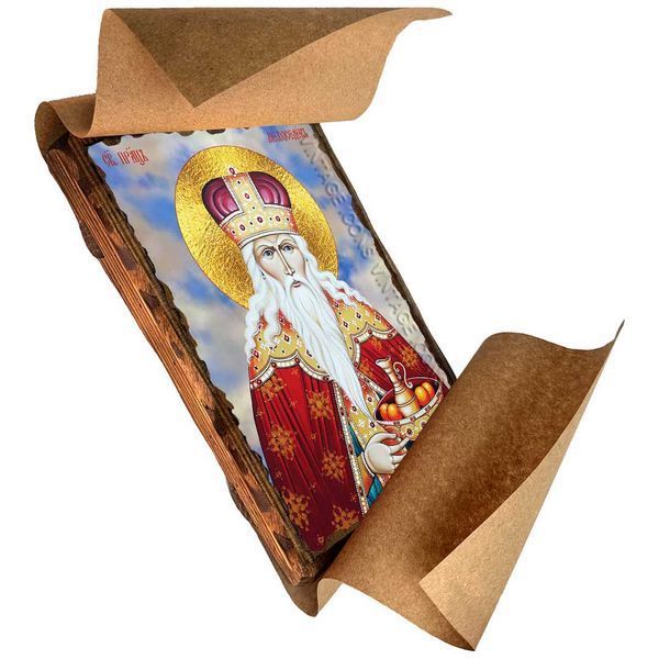 Икона Мелхиседек Салимский царь ,икона на дереве 130х170 мм (3749-1) 3749 фото