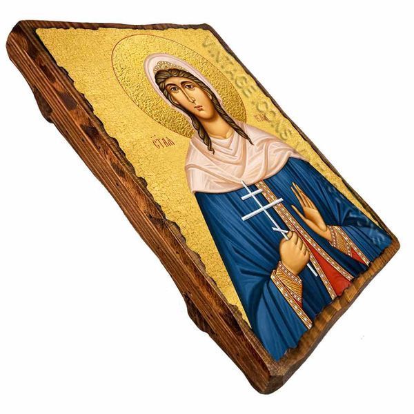 Иулия (Юлия) Анкирская (Коринфская), мученица, икона на дереве 130х170 мм (П-3614-1) П-3614 фото