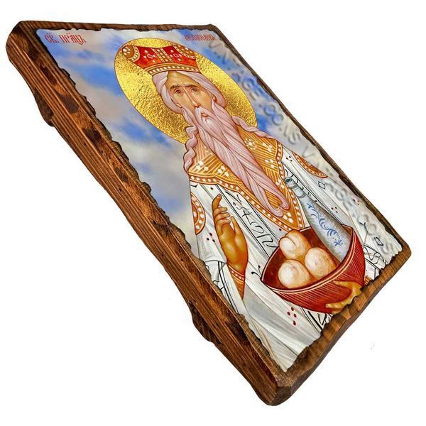 Икона Мелхиседек Салимский царь ,икона на дереве 130х170 мм (3750-1) 3750 фото