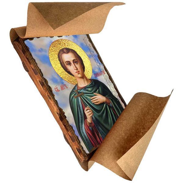 Икона Вонифатий мученик ,икона на дереве 130х170 мм (3900-1) 3900 фото