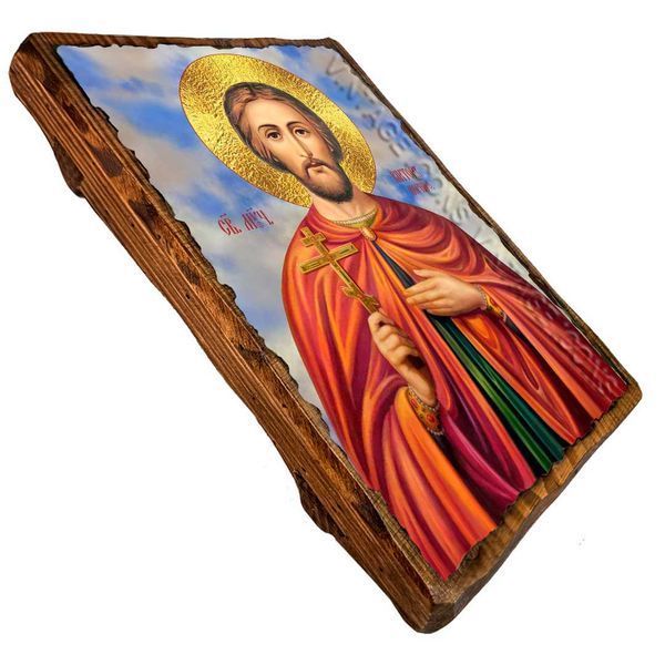 Икона Виктор Коринфский мученик ,икона на дереве 130х170 мм (3850-1) 3850 фото