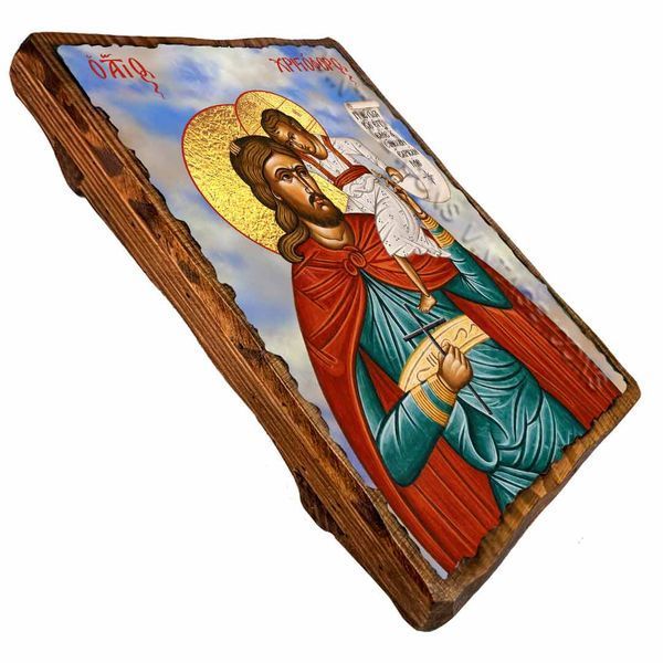 Христофор Ликийский, мученик, икона на дереве 130х170 мм (Н-4532-1) Н-4532 фото